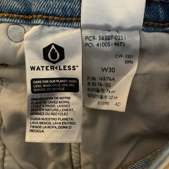 Levi’s 501 Denim Shorts Blue 30 - Picture 5 of 9